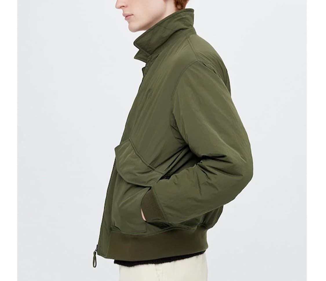 유니클로 jw앤더슨 패디드 쇼트 블루종[m] 상품이미지2