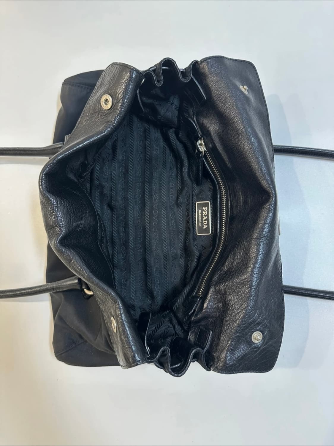 프라다 빈티지 바게트 숄더백  상품이미지7