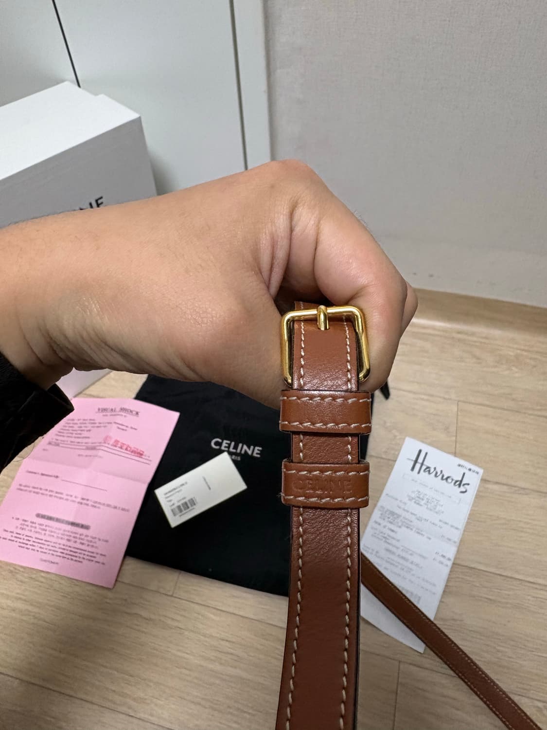 셀린느 트리오페 풀코백 미디움 상품이미지9