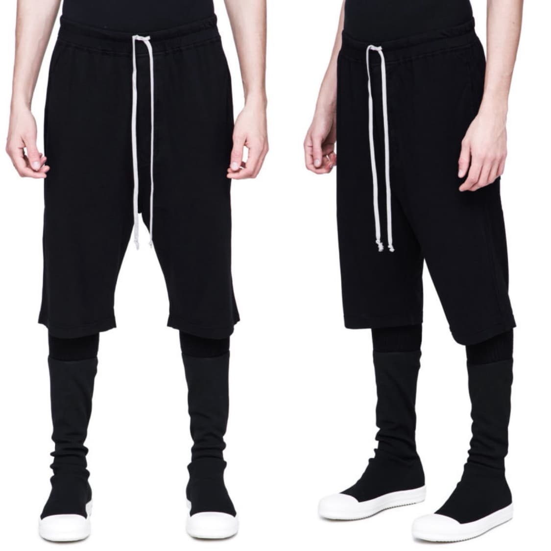 릭오웬스 19SS 다크쉐도우 Astaire Pod 쇼츠 블랙 상품이미지1