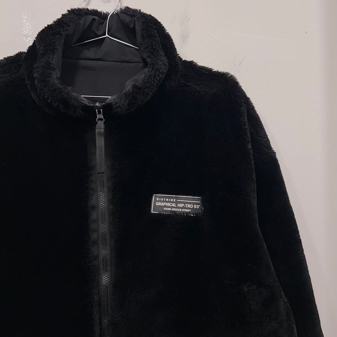 디스트나인 리버시블 모헤어 플리스 자켓 상품이미지1
