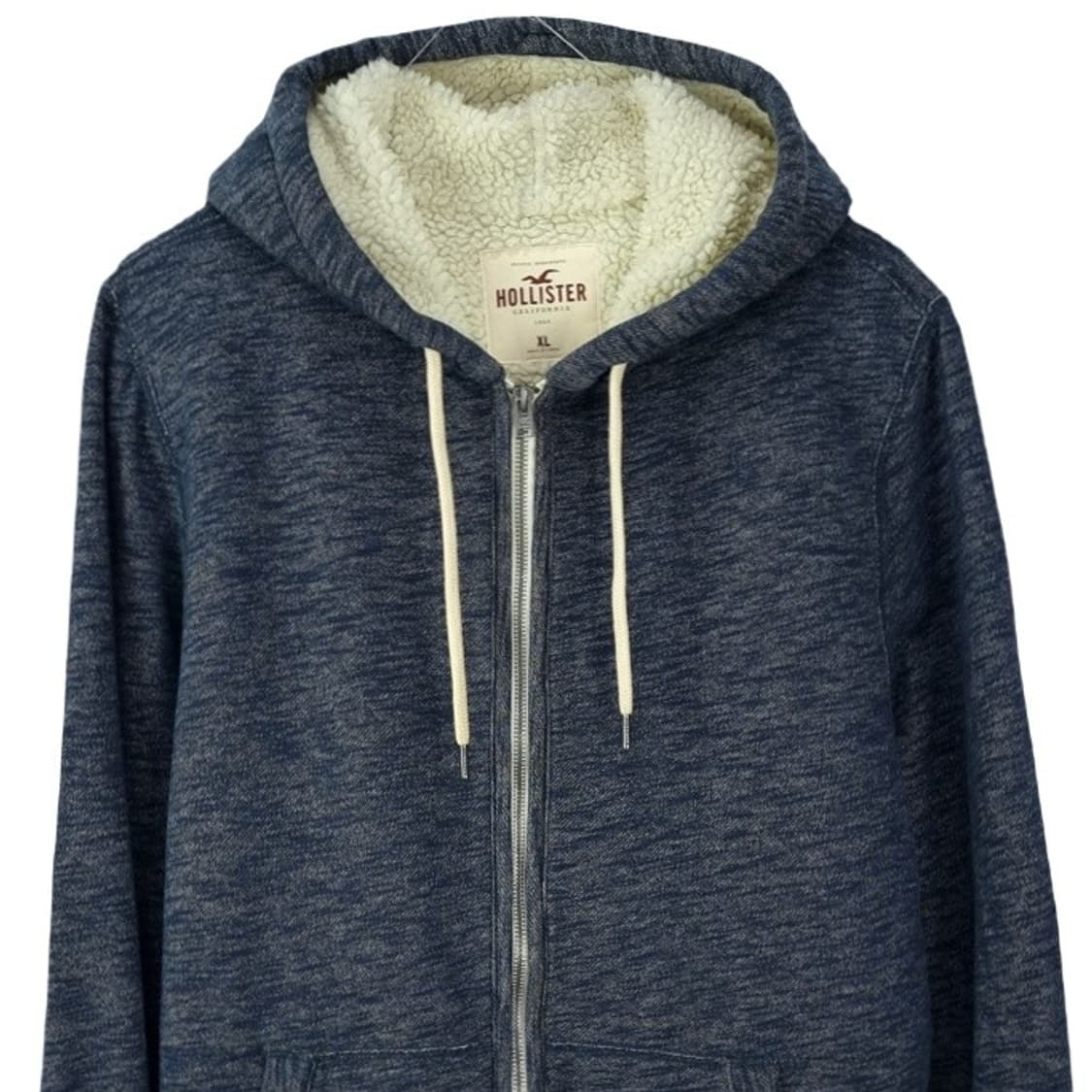 [홀리스터] 안감 뽀글이 양털 후드 집업 M18520 상품이미지4