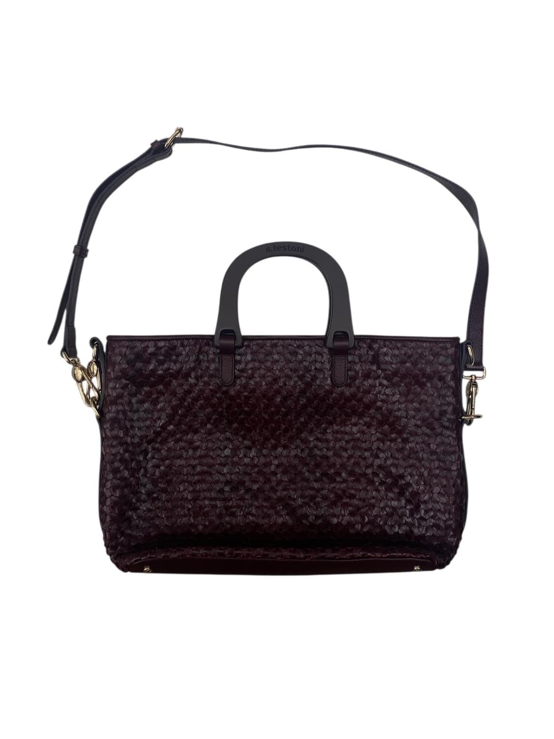 테스토니 레더 사각백 3way 상품이미지1