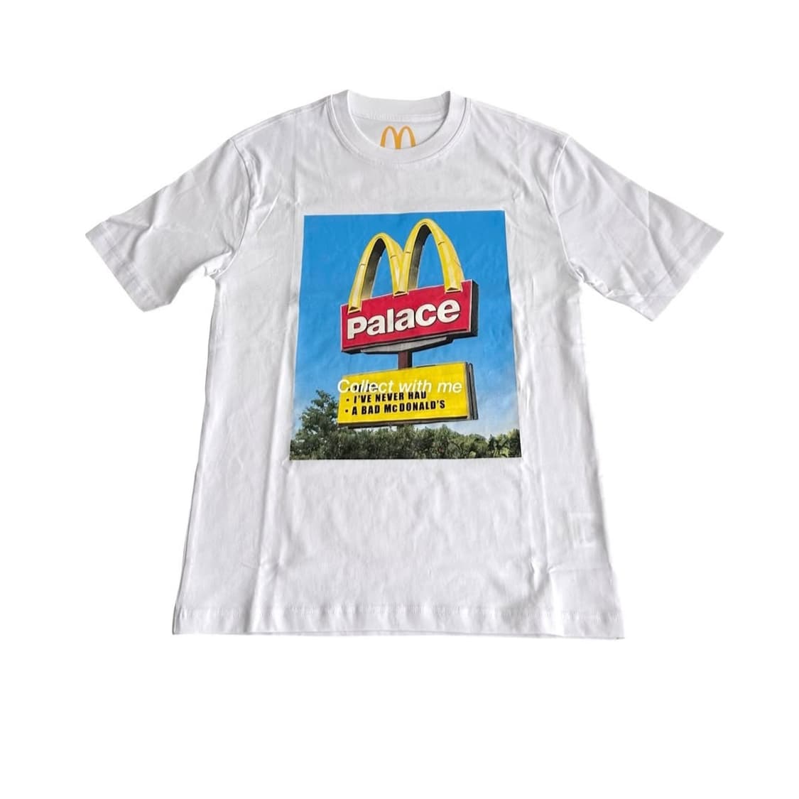 Palace 팔라스 X 맥도날드 사인 반팔 티셔츠 상품이미지1