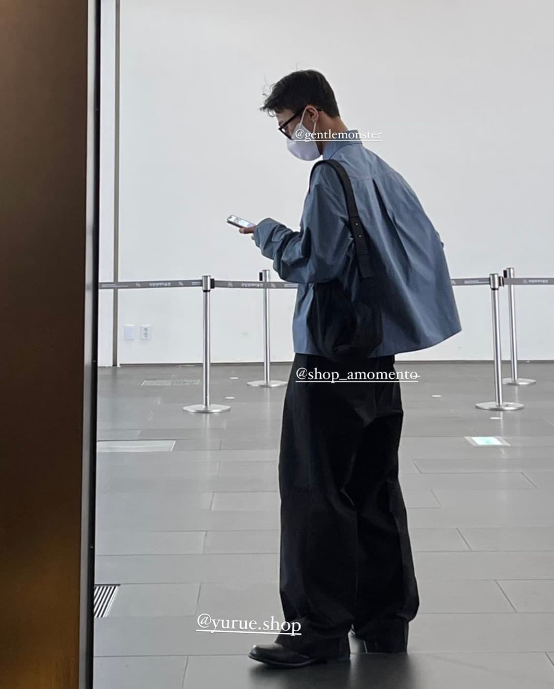 아모멘토 nylon 3way bag black (거래 수수료 무료) 상품이미지3