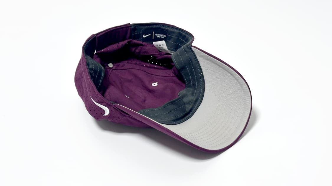 나이키 헤리티지86 드라이핏 버건디 볼캡 ‘Skeleton’ 상품이미지9