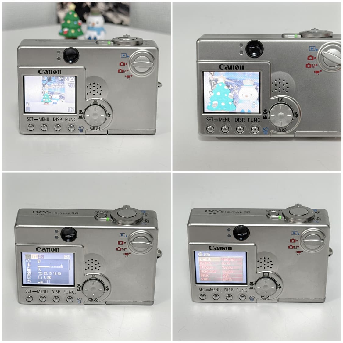 캐논 익시 30 실버 빈티지디카 상품이미지4