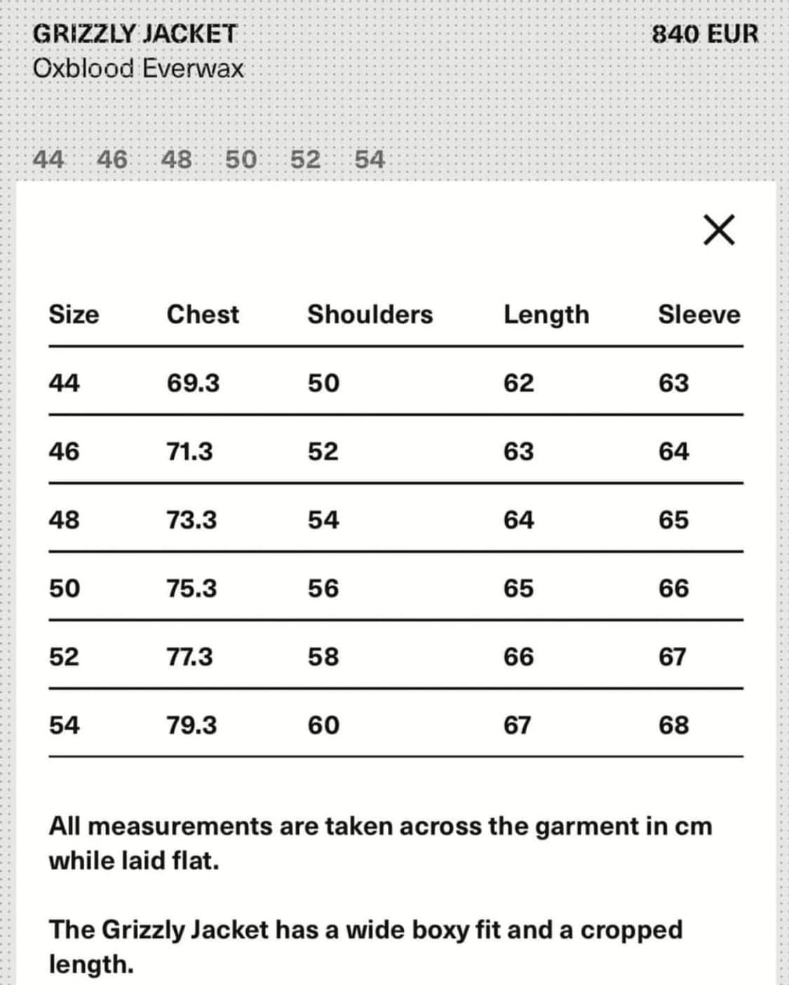 50) 아워레가시 그리즐리 자켓  상품이미지2