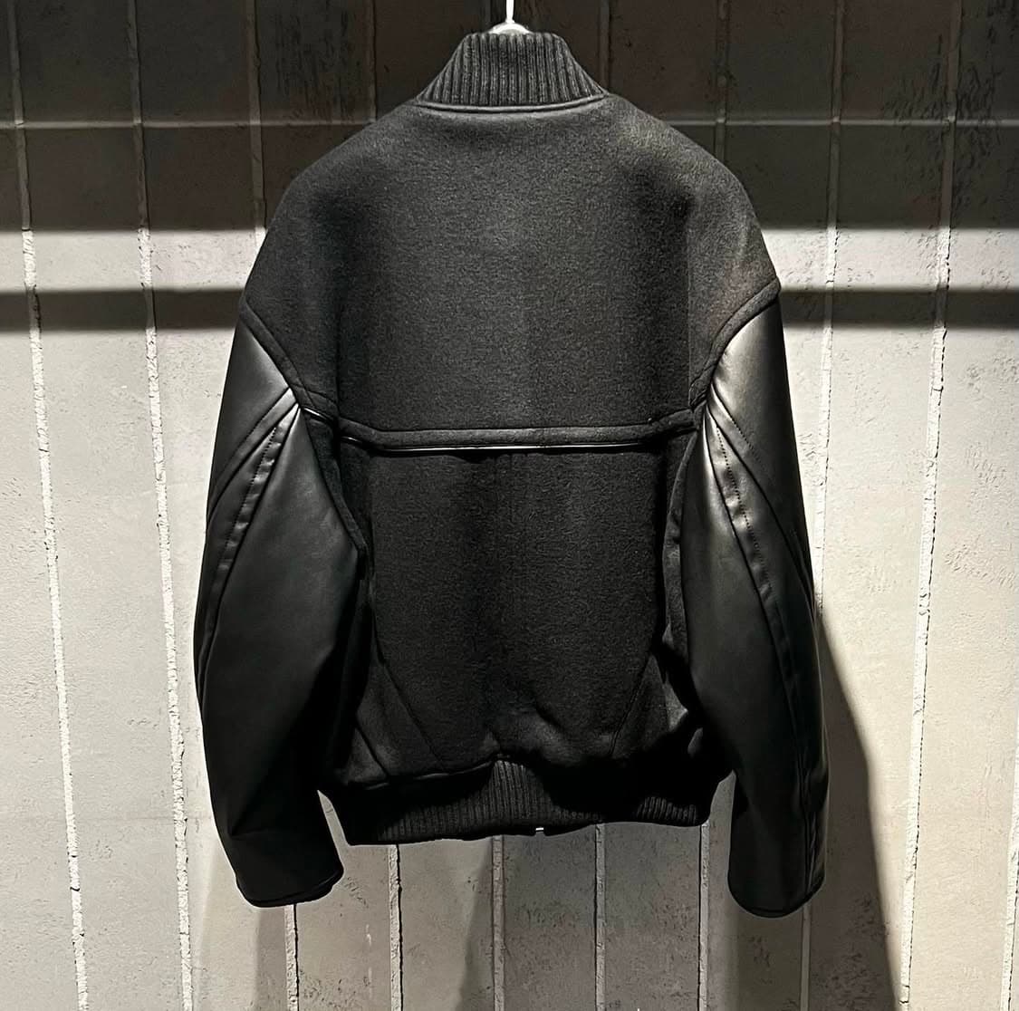 송지오 펠트 바시티 자켓 상품이미지2