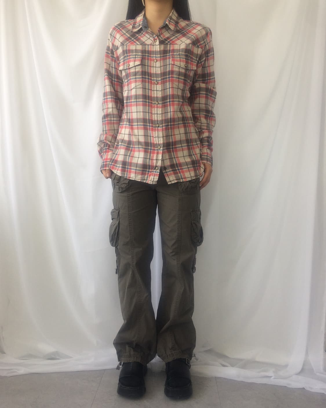 Check pattern shirt 상품이미지5