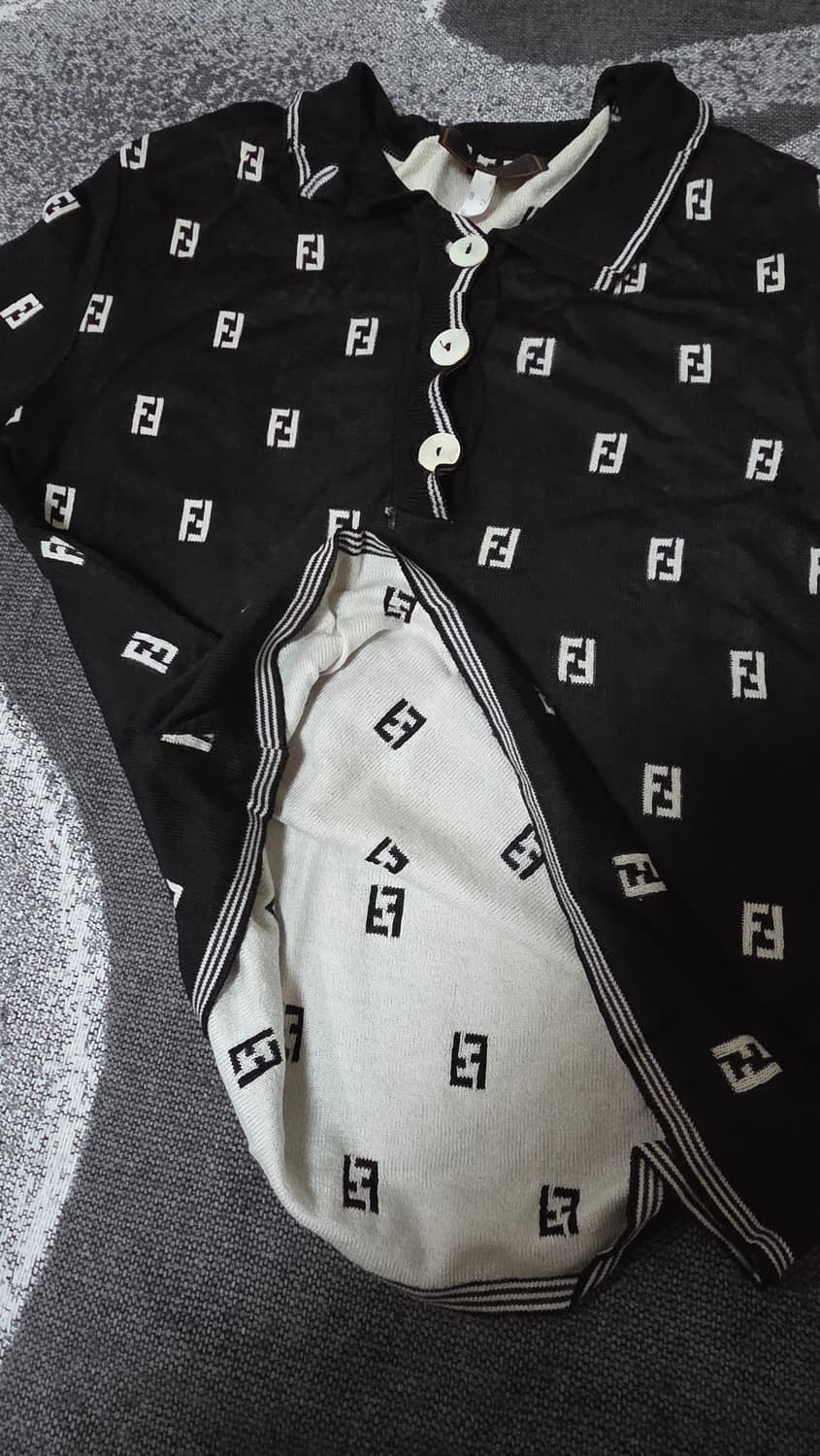 FENDI 펜디 정품 주카로고 반팔 니트 55 상품이미지5