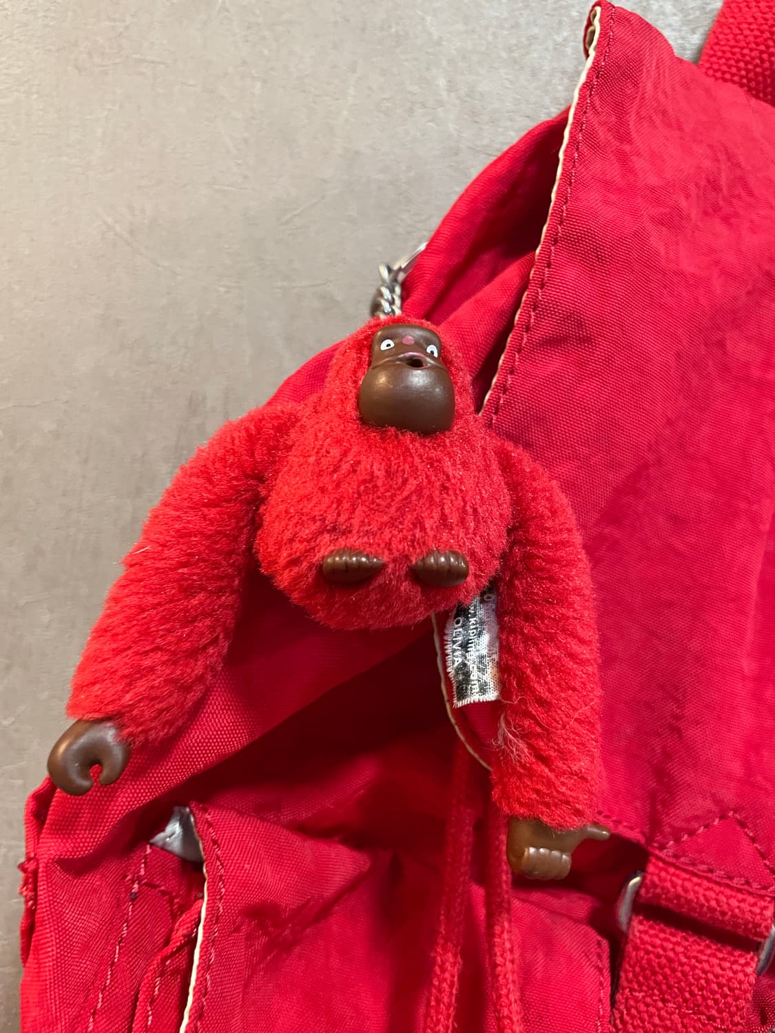 키플링 레드 복조리 백팩 가방 상품이미지2