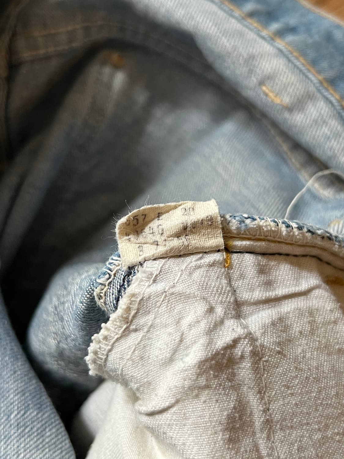 [34]70's 리바이스 오렌지탭 40646-0213 벨바텀 플레어진 상품이미지6