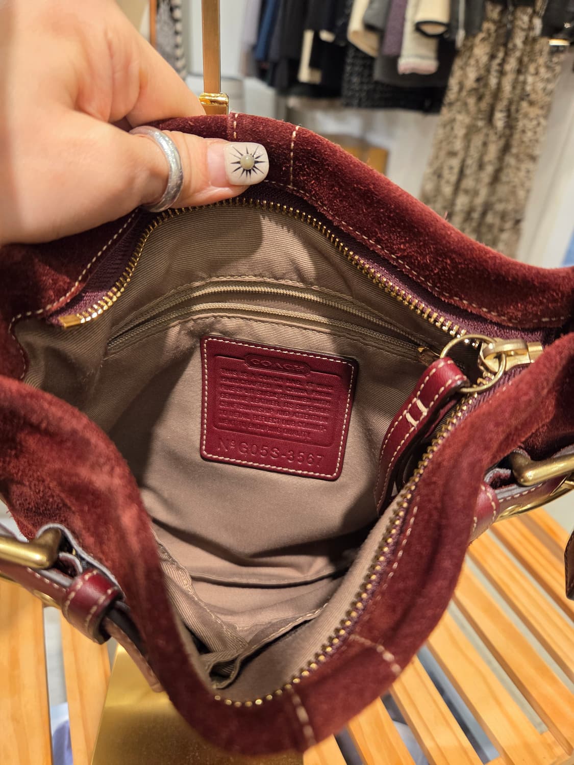 COACH 코치 스웨이드 미니백 상품이미지8