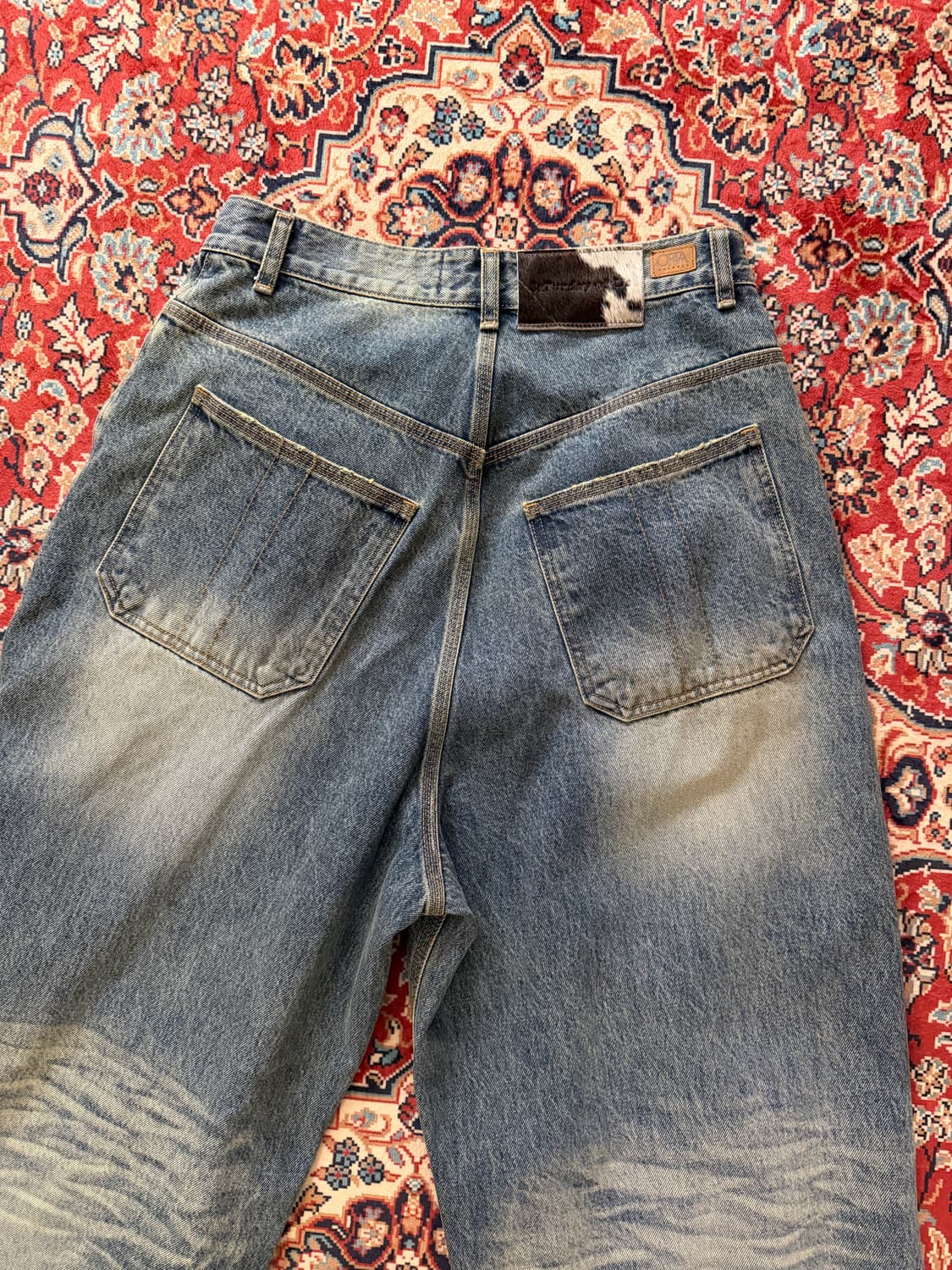 Stu 벌룬 데님팬츠 상품이미지4