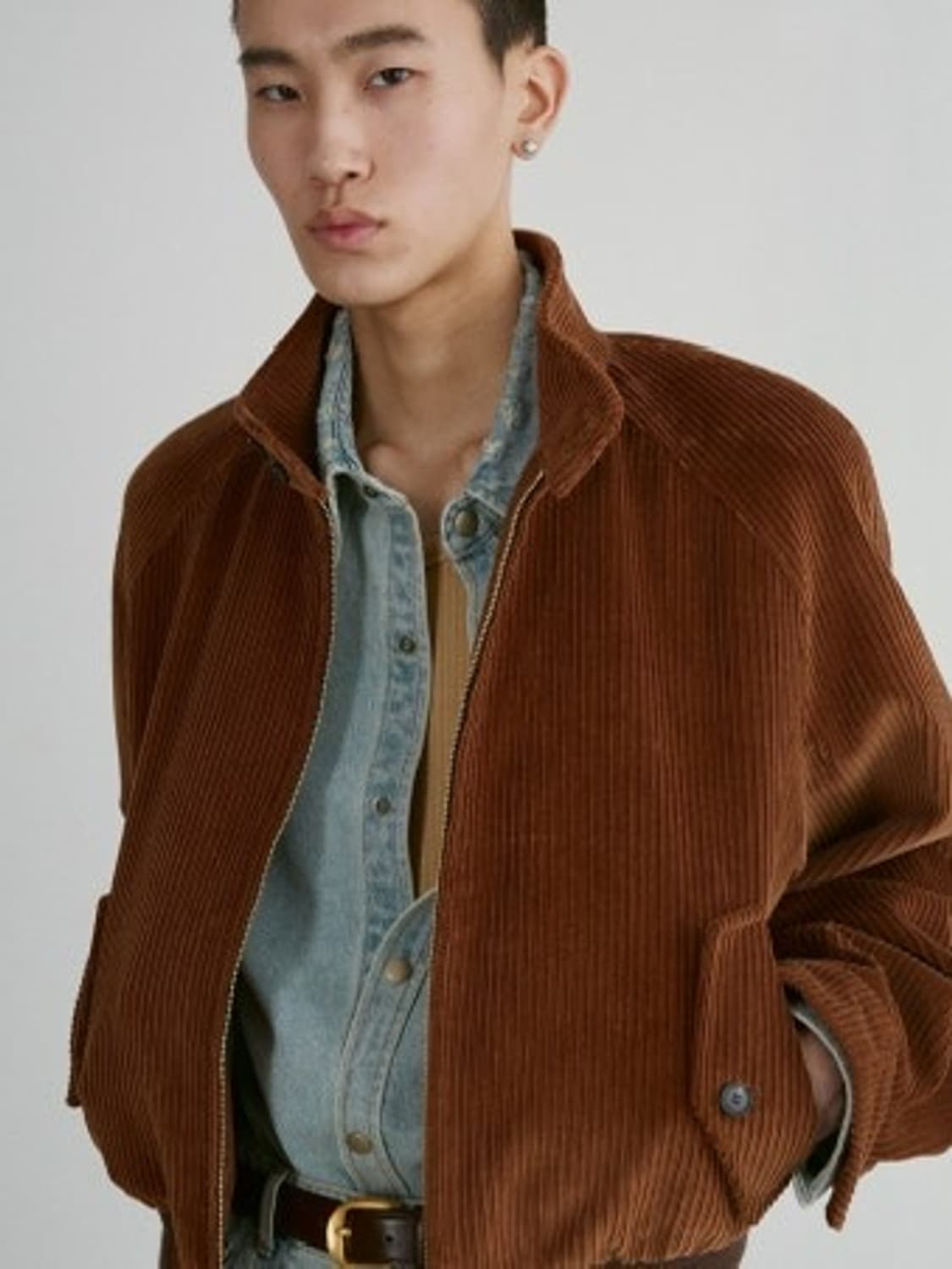 렉토 코듀로이 자켓 새상품 판매합니다 상품이미지1