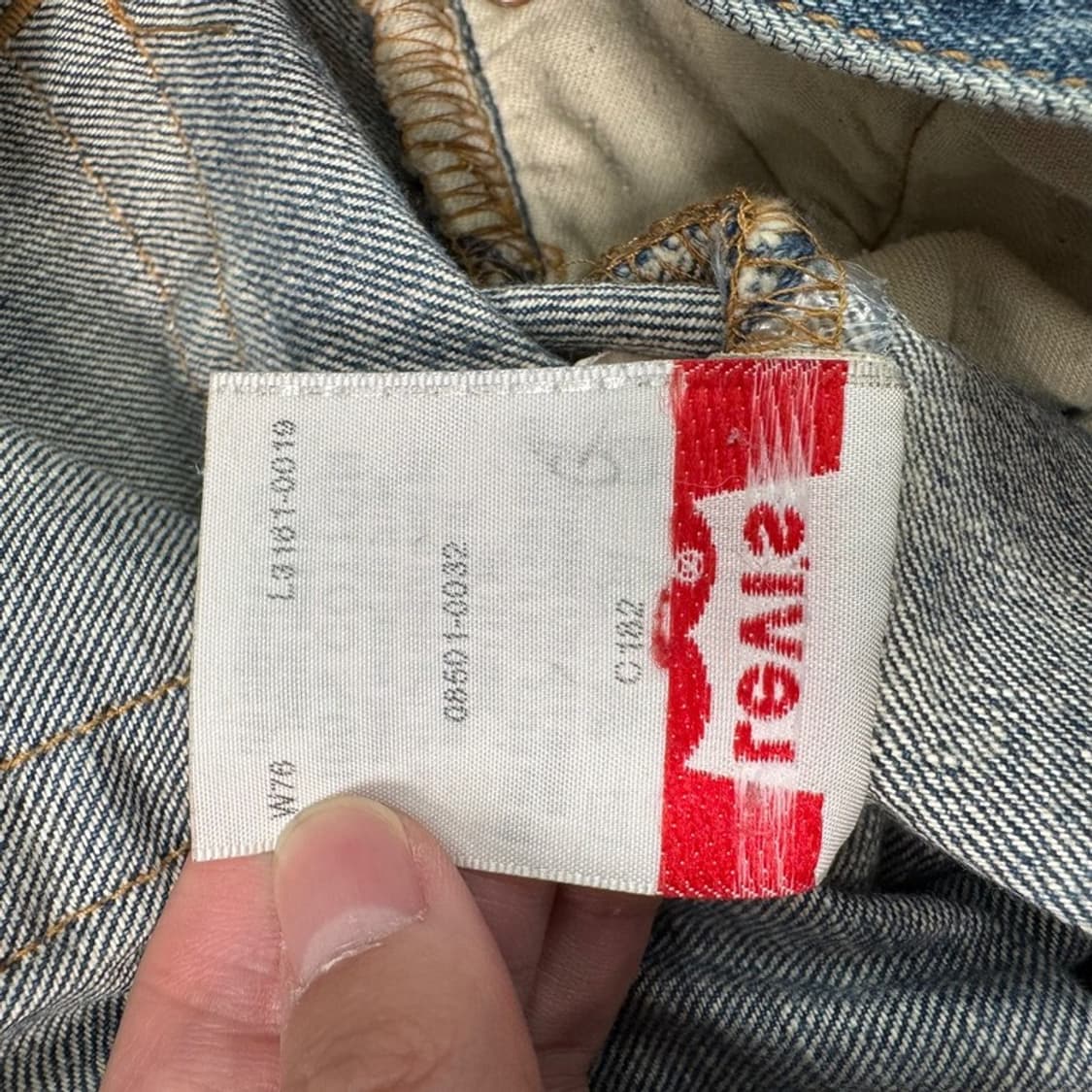 LEVI'S 501 클래식 핏 데님 팬츠 W30 L33 상품이미지5