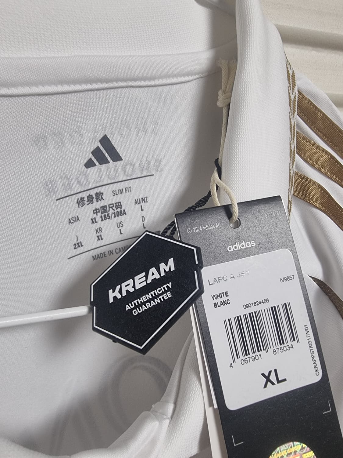 새상품 손흥민 lafc 어웨이 유니폼 XL사이즈 판매합니다 상품이미지5