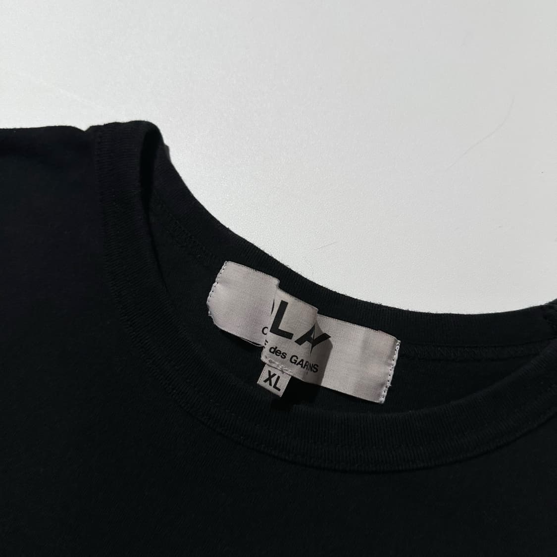 (매장판) 꼼데가르송 플레이 하트와펜 반팔 티셔츠 블랙 상품이미지4