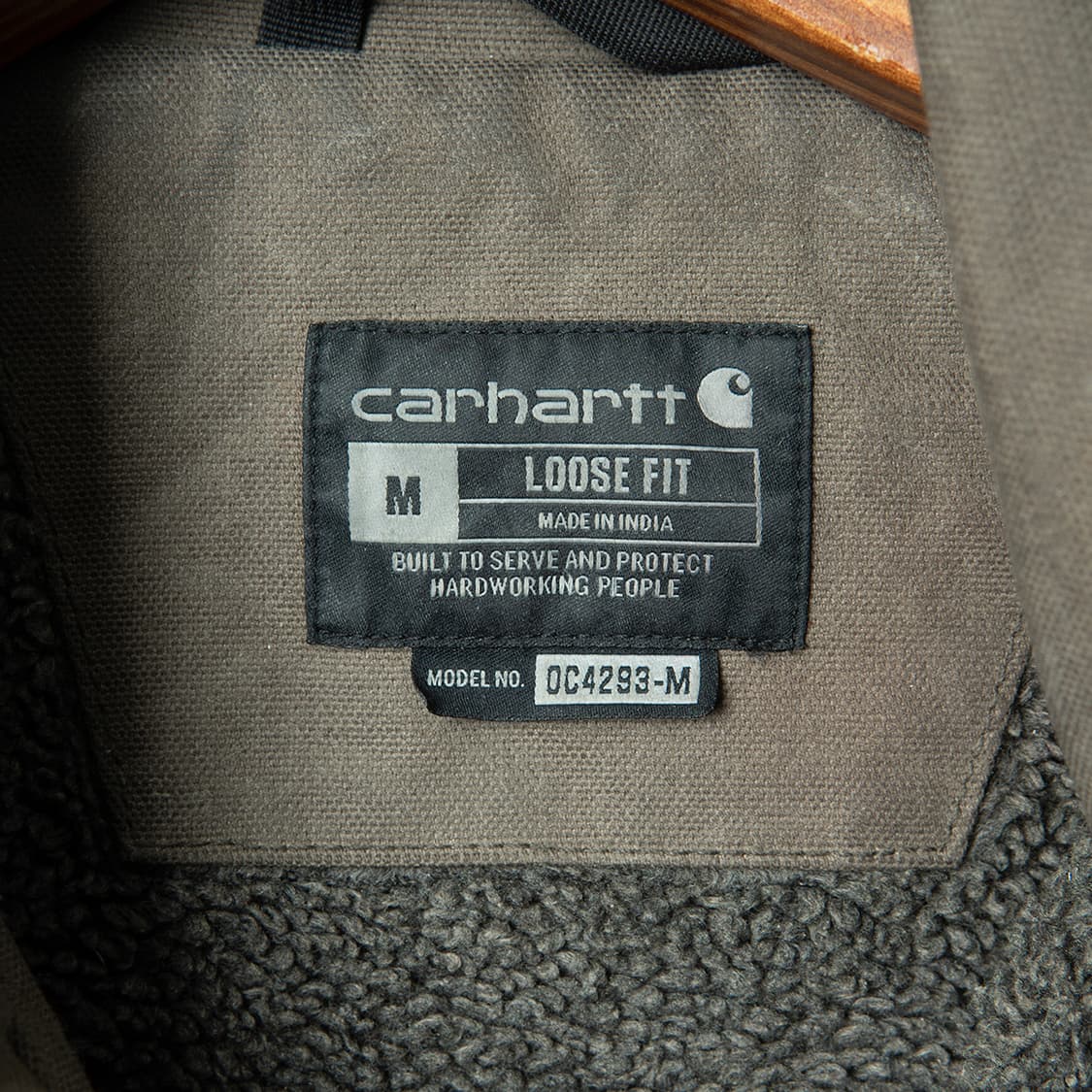 [115] 칼하트 104293 쉐르파 라인드 필드자켓 덕 워시드  상품이미지7