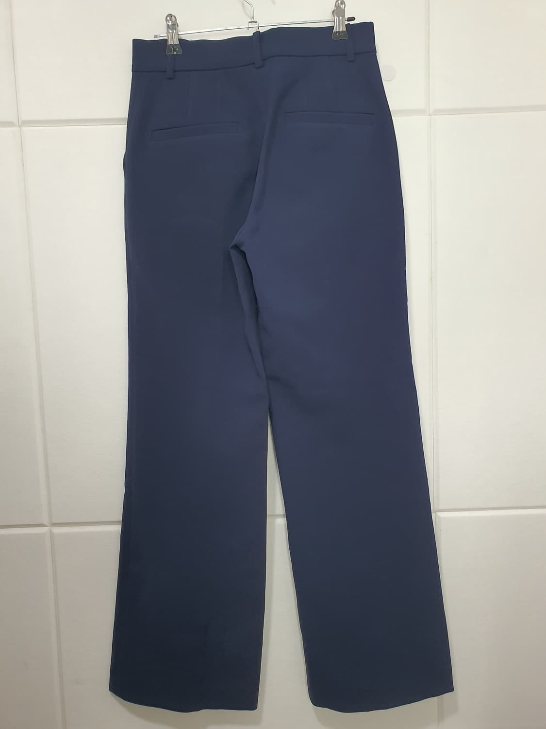 럭키슈에뜨 네이비 와이드 슬랙스 사이즈 36 상품이미지5