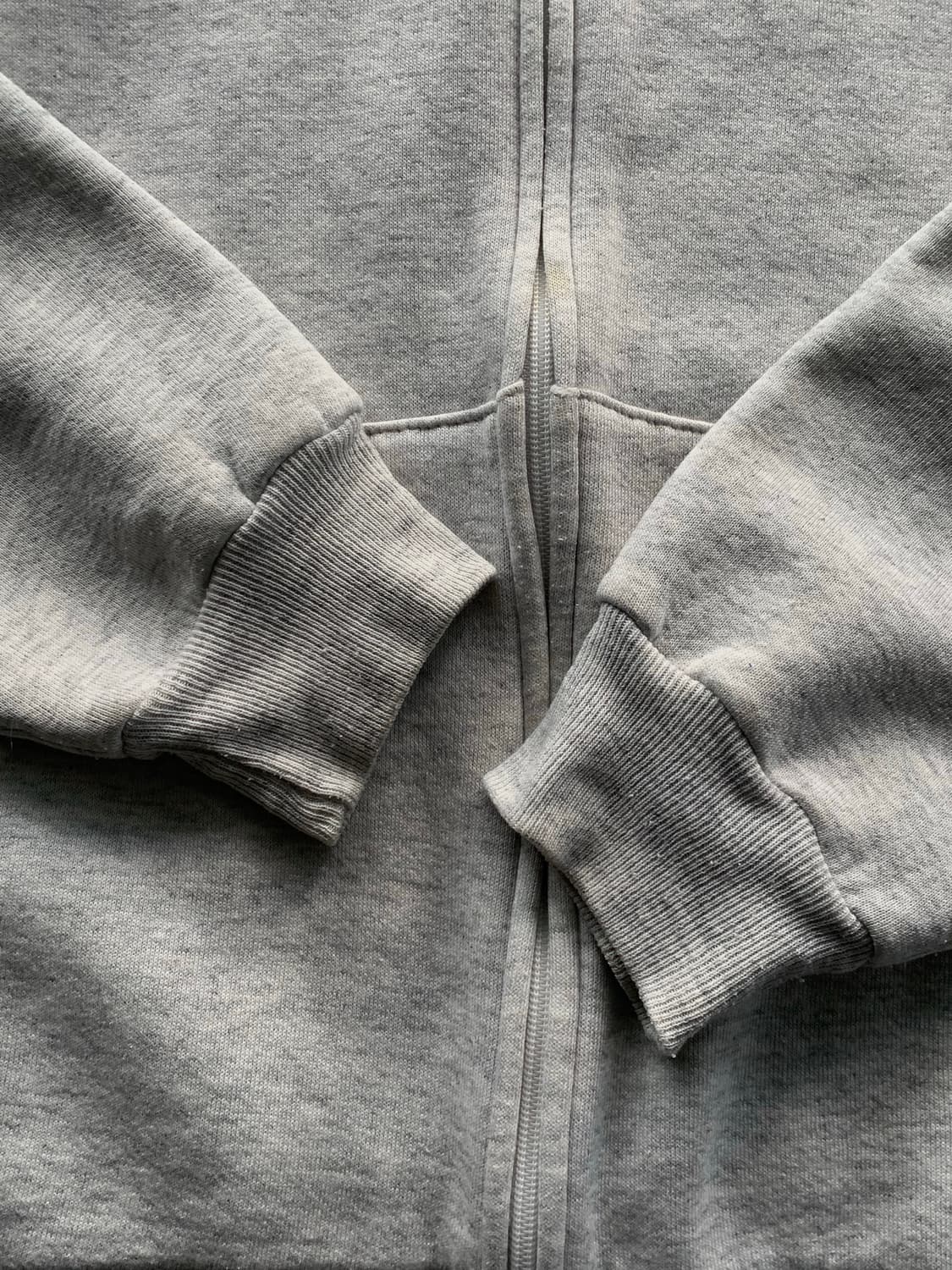 90s 러셀 애슬레틱 집업 스웻 후디 헤더그레이 상품이미지7