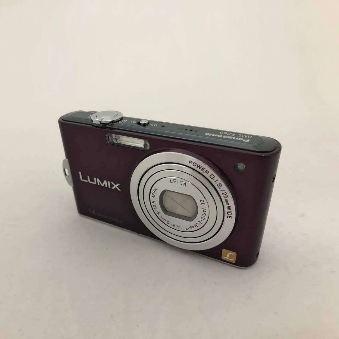 파나소닉 루믹스 Lumix DMC-FX66 빈티지 디카 와인컬러  상품이미지1