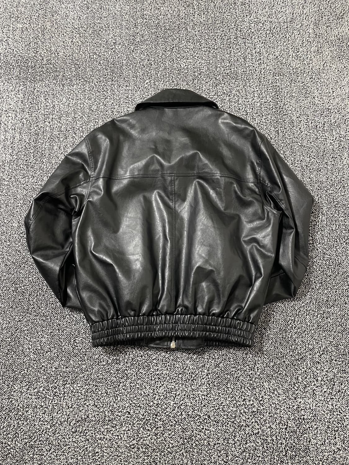 빈티지9. HENDER 가죽자켓 버튼 포인트 레더 라이더 상품이미지5