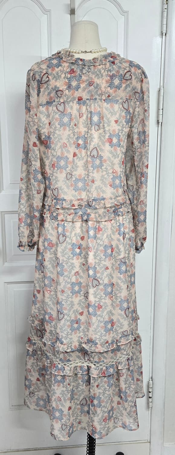 써스데이아일랜드 쉬폰 원피스 상품이미지5