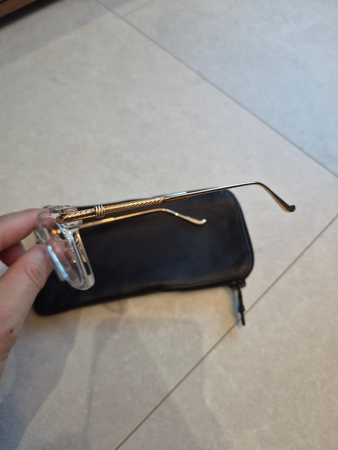 크롬하츠 컴프션A 클리어 골드 상품이미지2