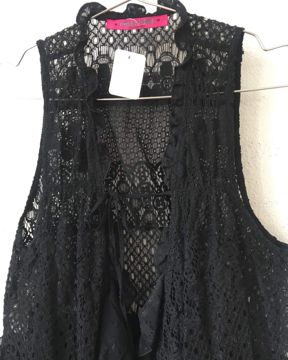 Drape point punching vest 상품이미지3