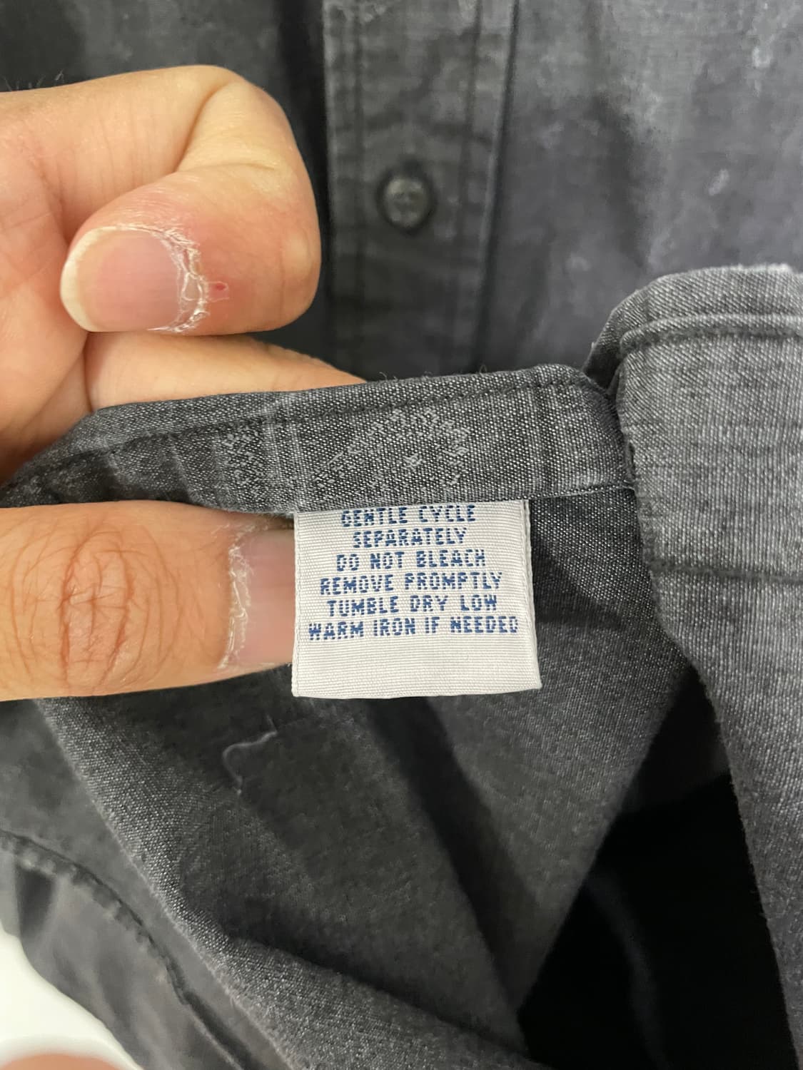 폴로랄프로렌 페이즐리 긴팔 셔츠 그레이 상품이미지6