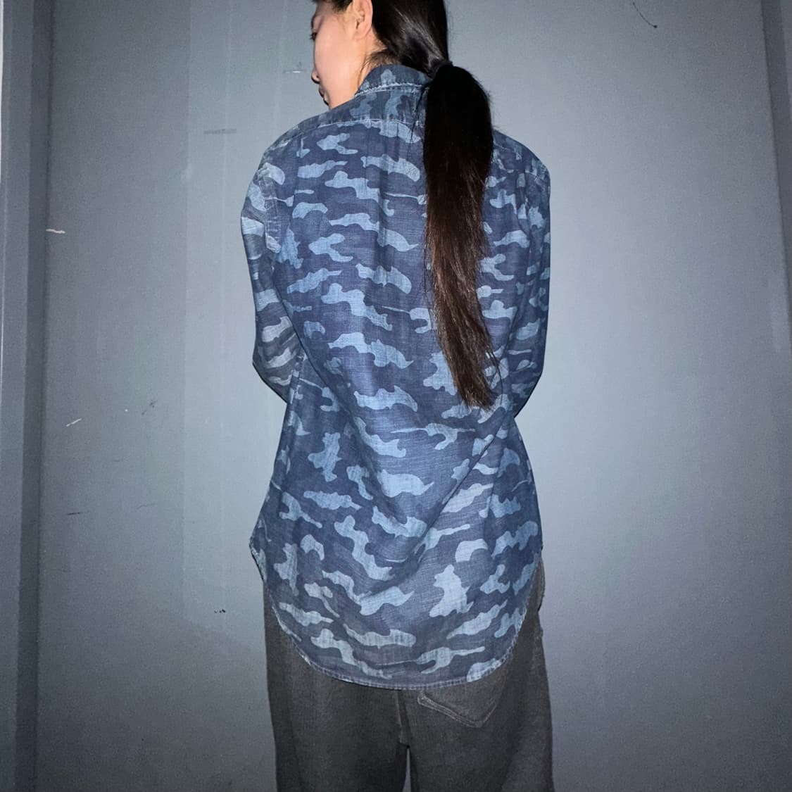 Polo ralph lauren camo denim shirt 상품이미지3