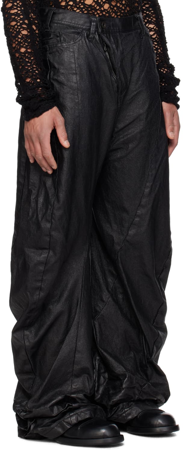 Julius 블랙 마일라 커브 데님 진 상품이미지2