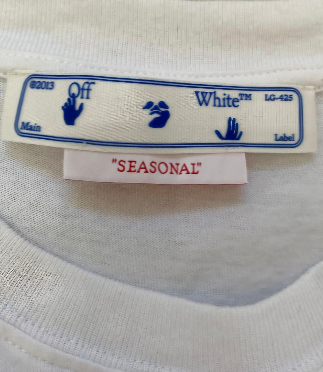 오프화이트 핸드로고 상품이미지3