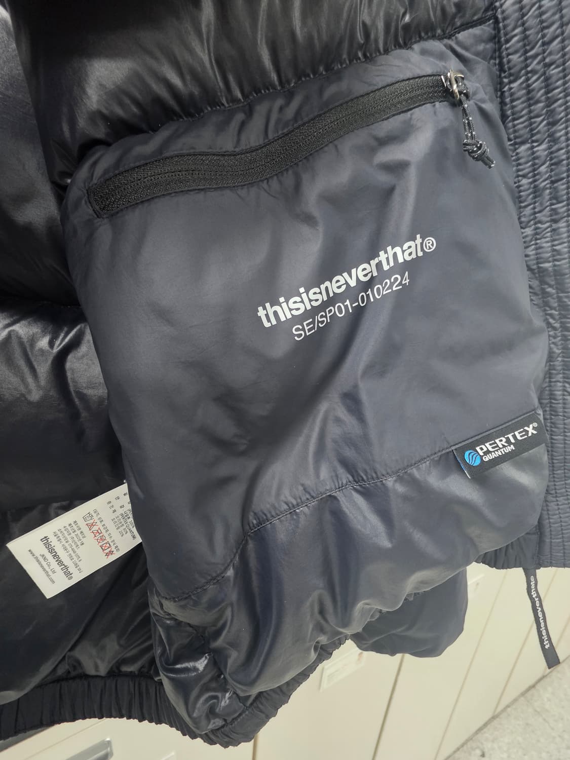 디스이즈네버댓 디네댓 퍼텍스 덕다운 패딩 XL사이즈 상품이미지6