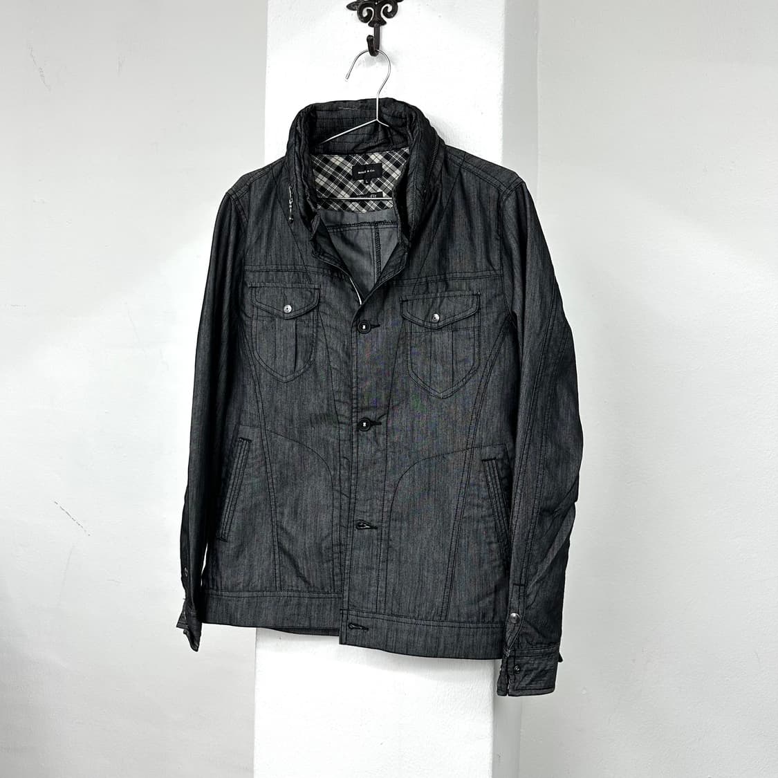 grey noise pattern Bono shirts 상품이미지4