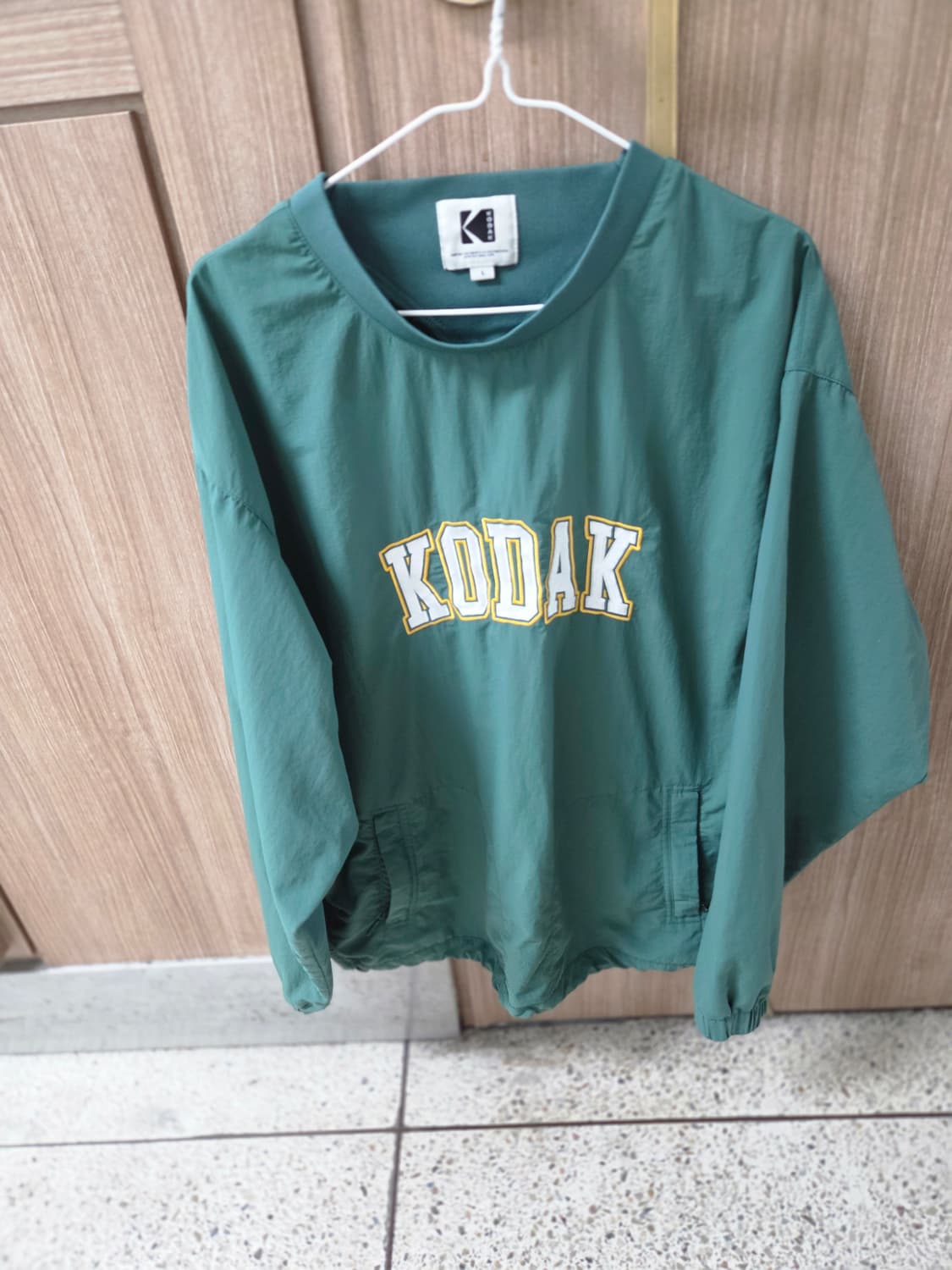 코닥 KODAK 그린 아노락 풀오버 상품이미지1