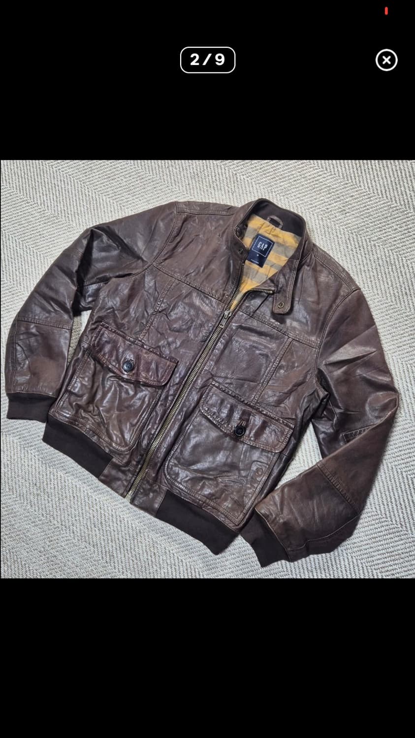 gap 레더자켓 상품이미지2