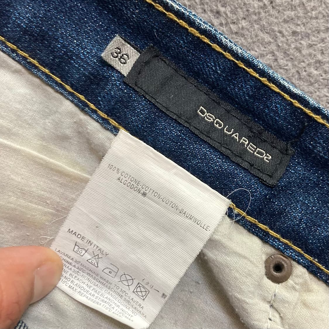 디스퀘어드2 데님팬츠 SIZE 36 상품이미지5
