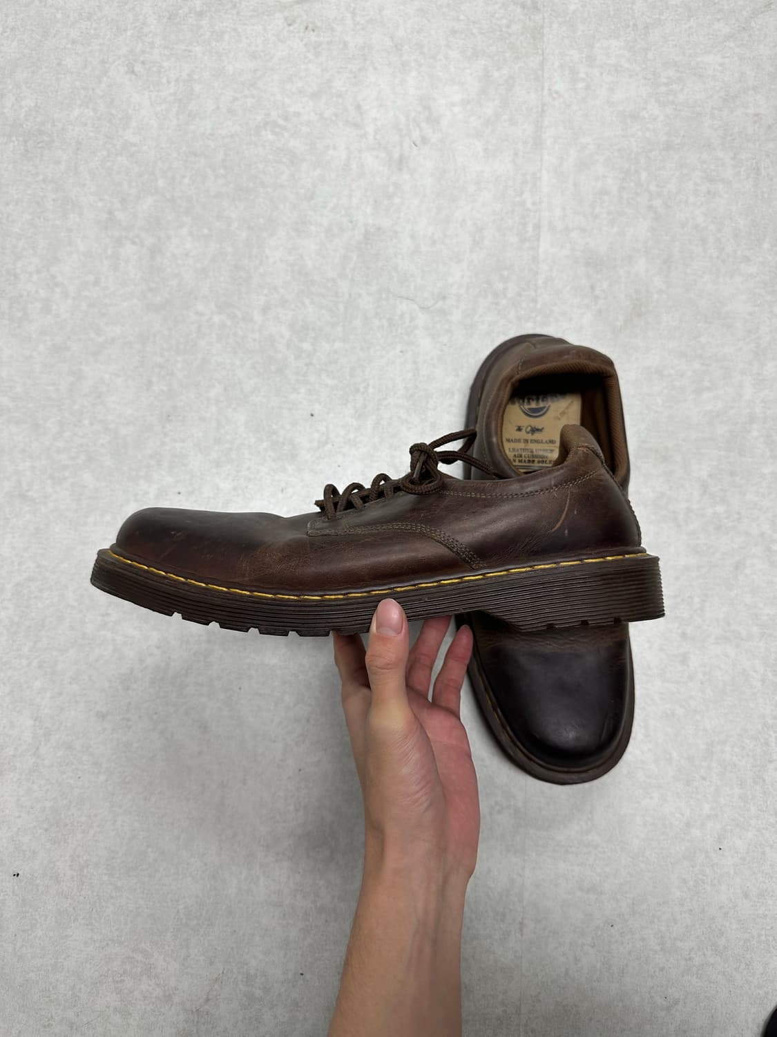 90s 닥터마틴 레더 슈즈 상품이미지5