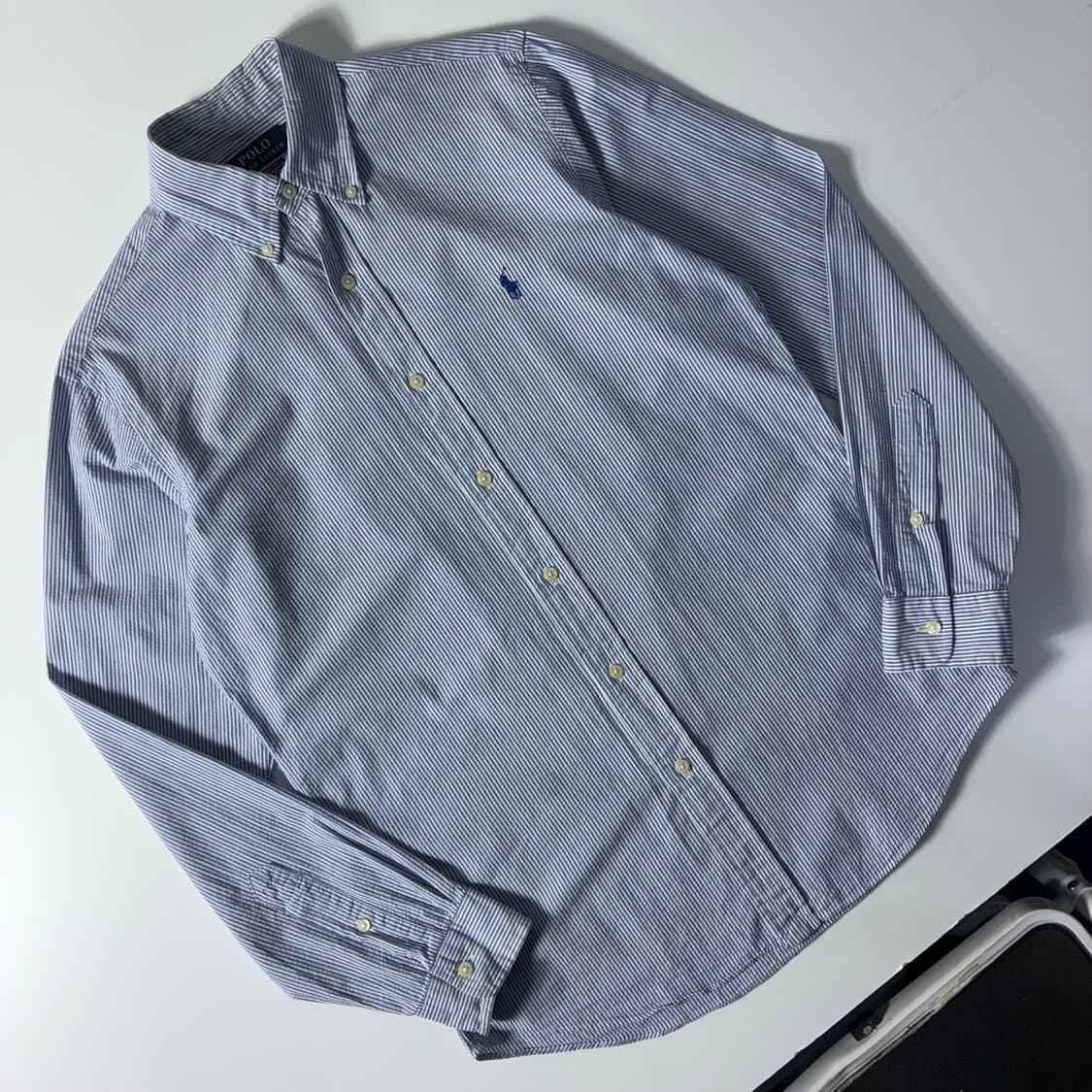 Polo  폴로 랄프로렌 신형 자수 코튼 스트라이프 셔츠 상품이미지2