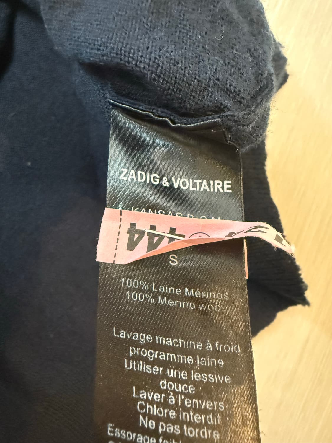 쟈딕앤볼테르 kansas bis m 풀오버 니트 S 상품이미지5