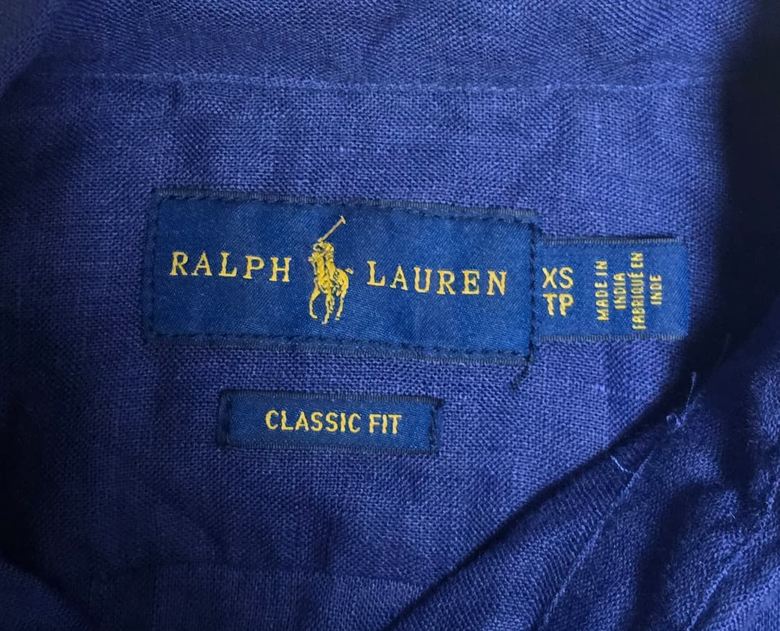 폴로랄프로렌 클래식 린넨 셔츠 XS 상품이미지4