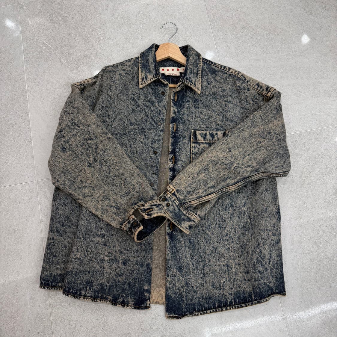 마르니 청 데님 자켓 상품이미지1