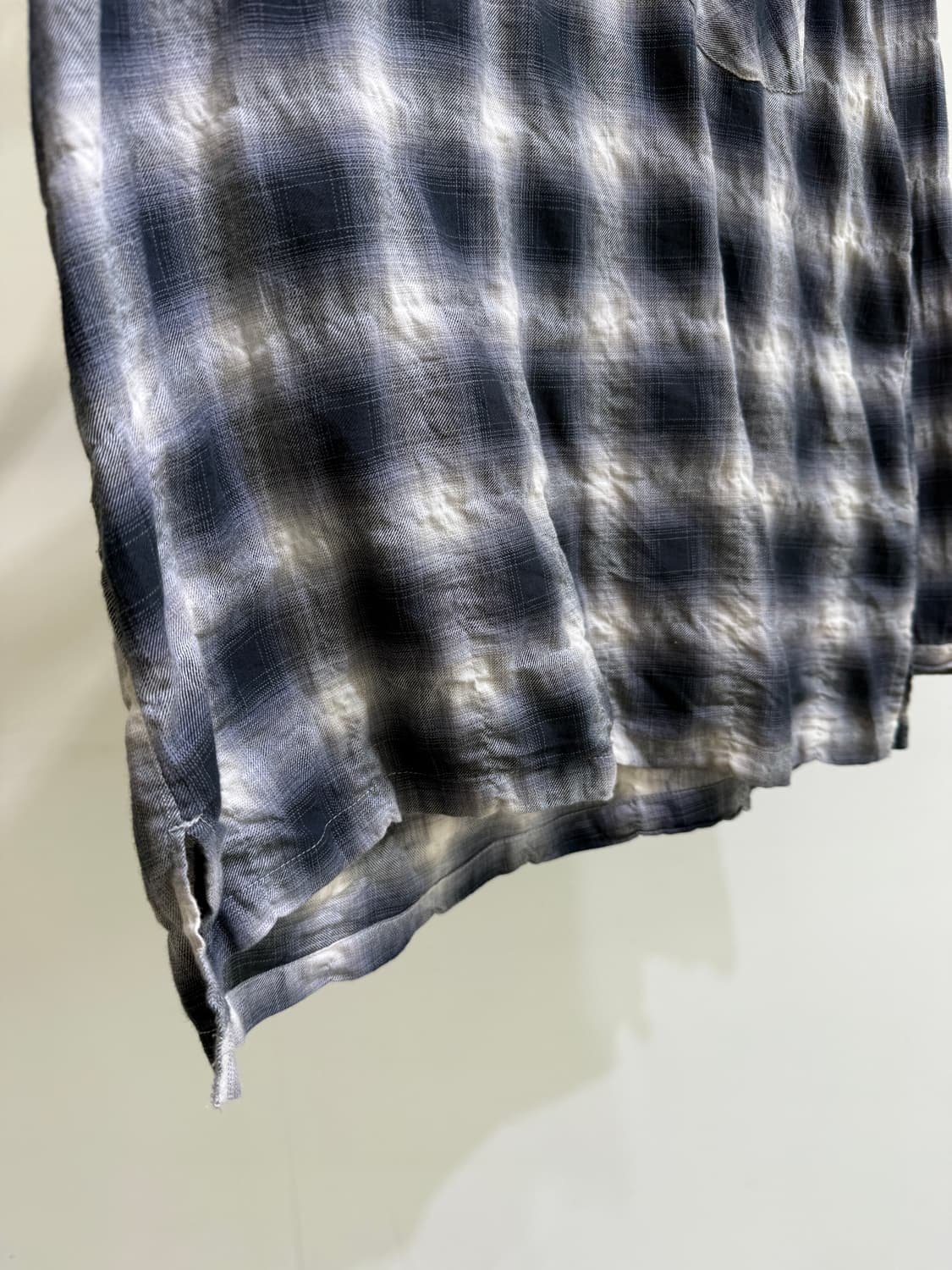 FUZZY (Made in Japan) 체크 롱슬리브 상품이미지6