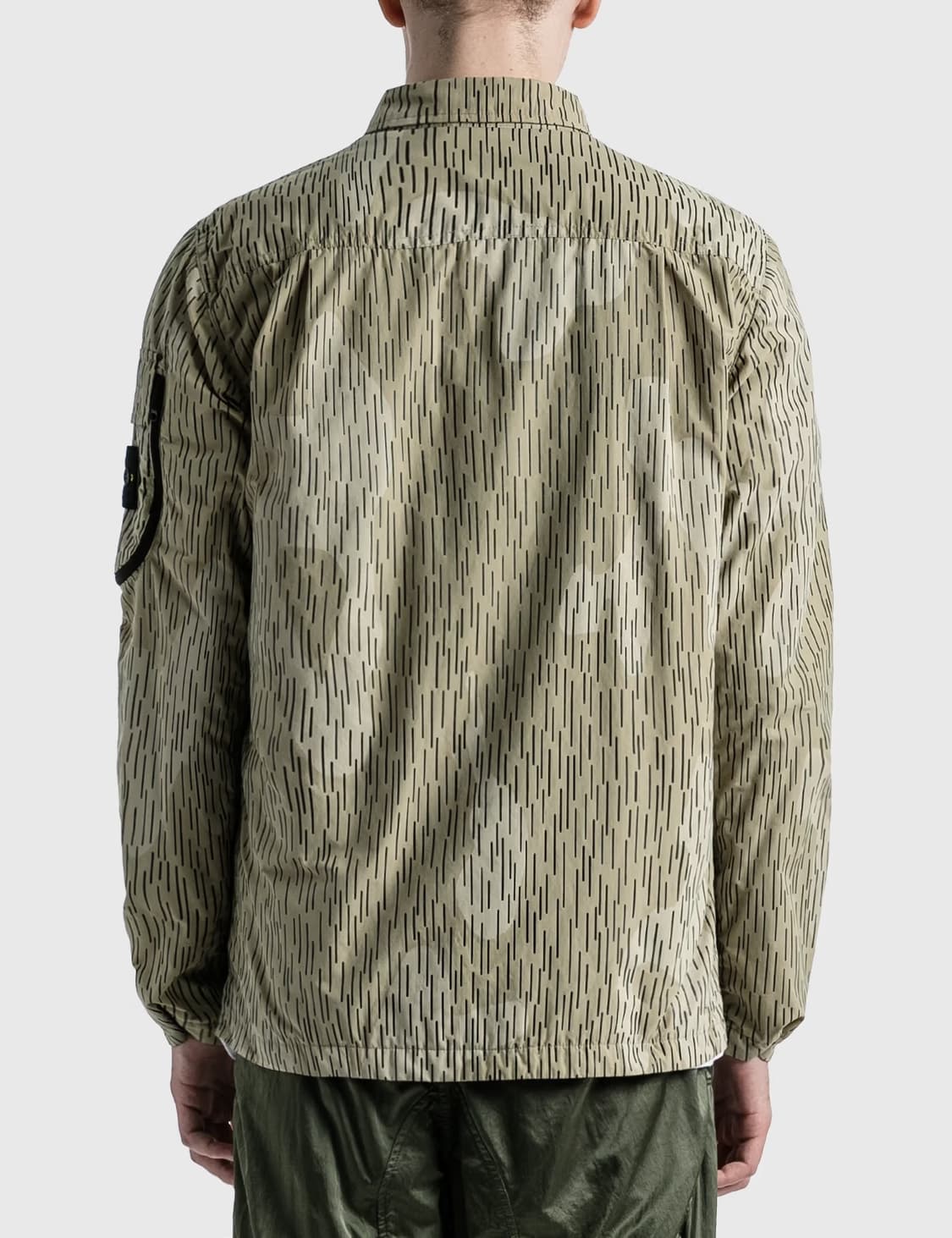 스톤아일랜드 리플렉티브 레인 카모 오버셔츠 상품이미지5