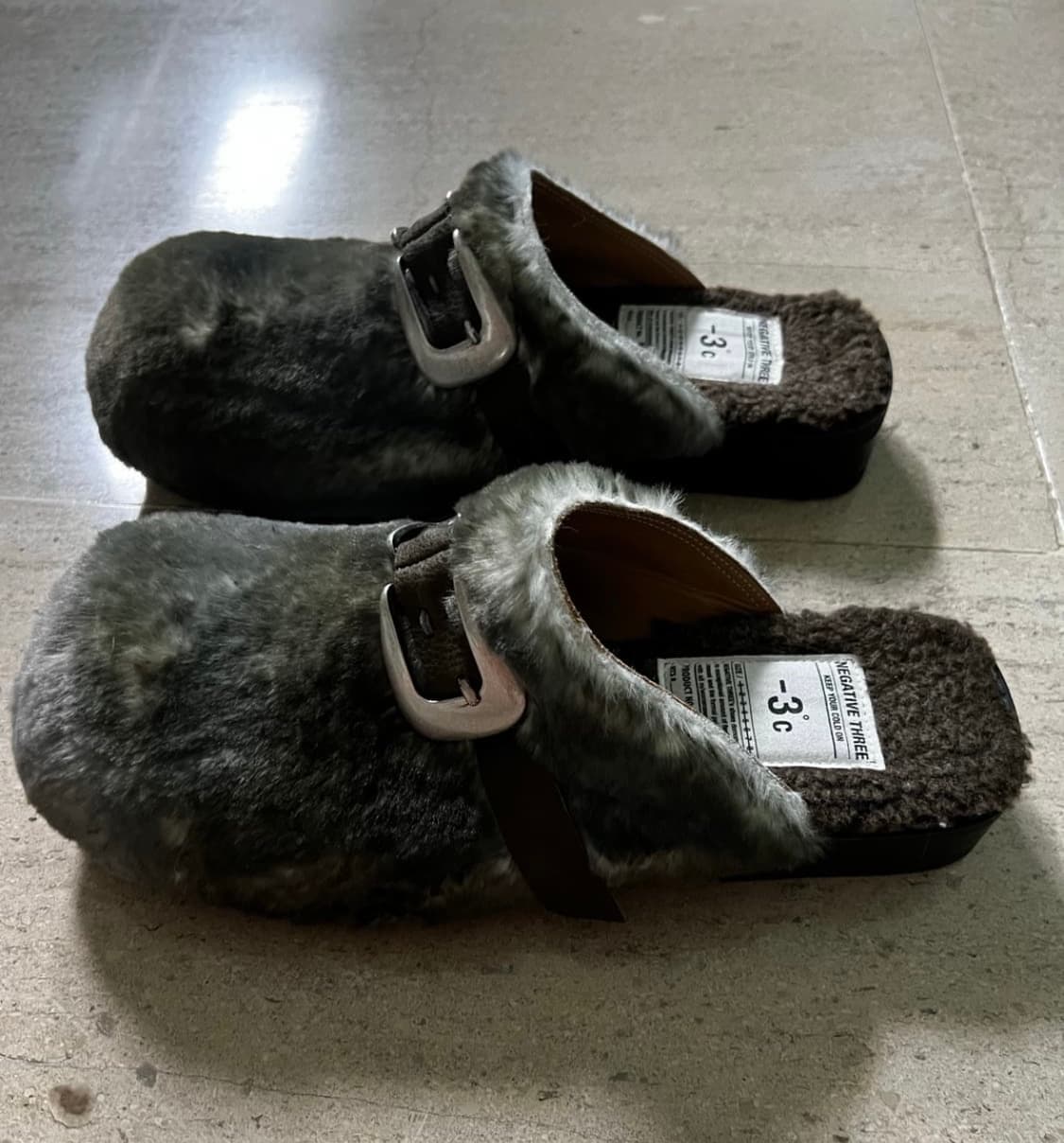 Negativethree 뮬 카키 상품이미지4