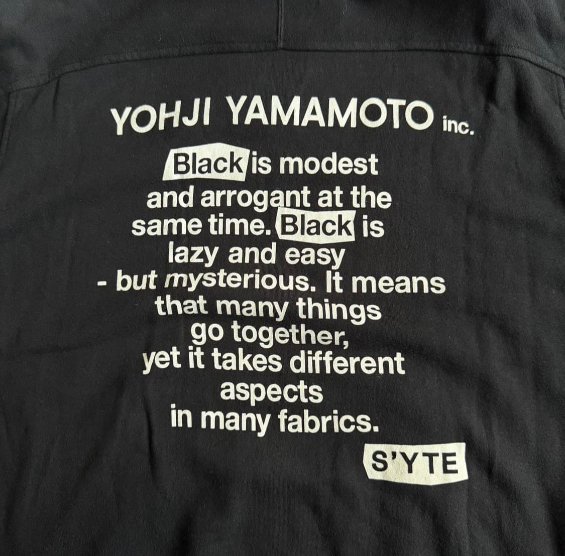 Yohji Yamamoto 상품이미지2