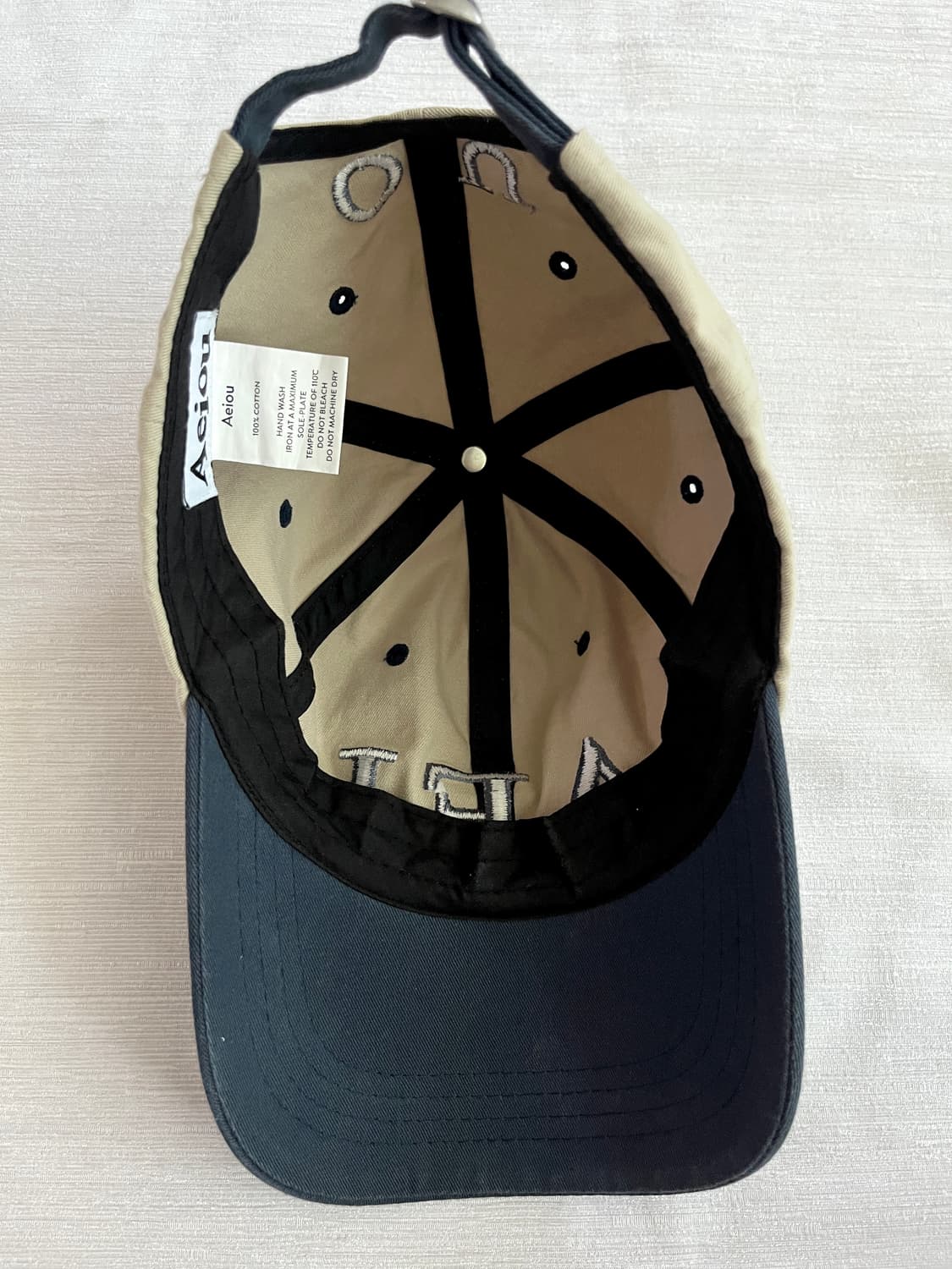 Aeiou Logo Lettering Cap 상품이미지6